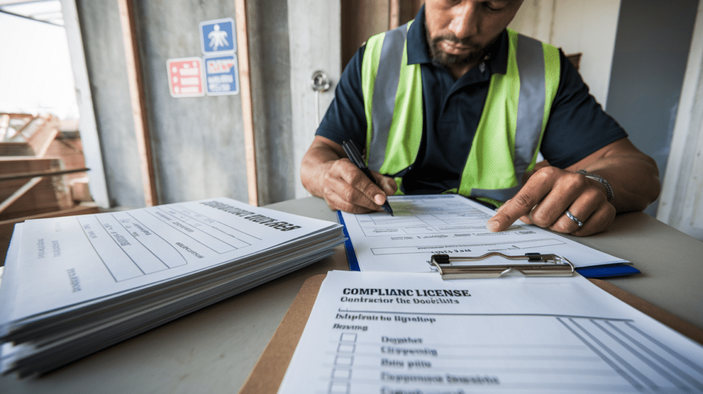 Essential Documents for Contractor License Application - API Processing